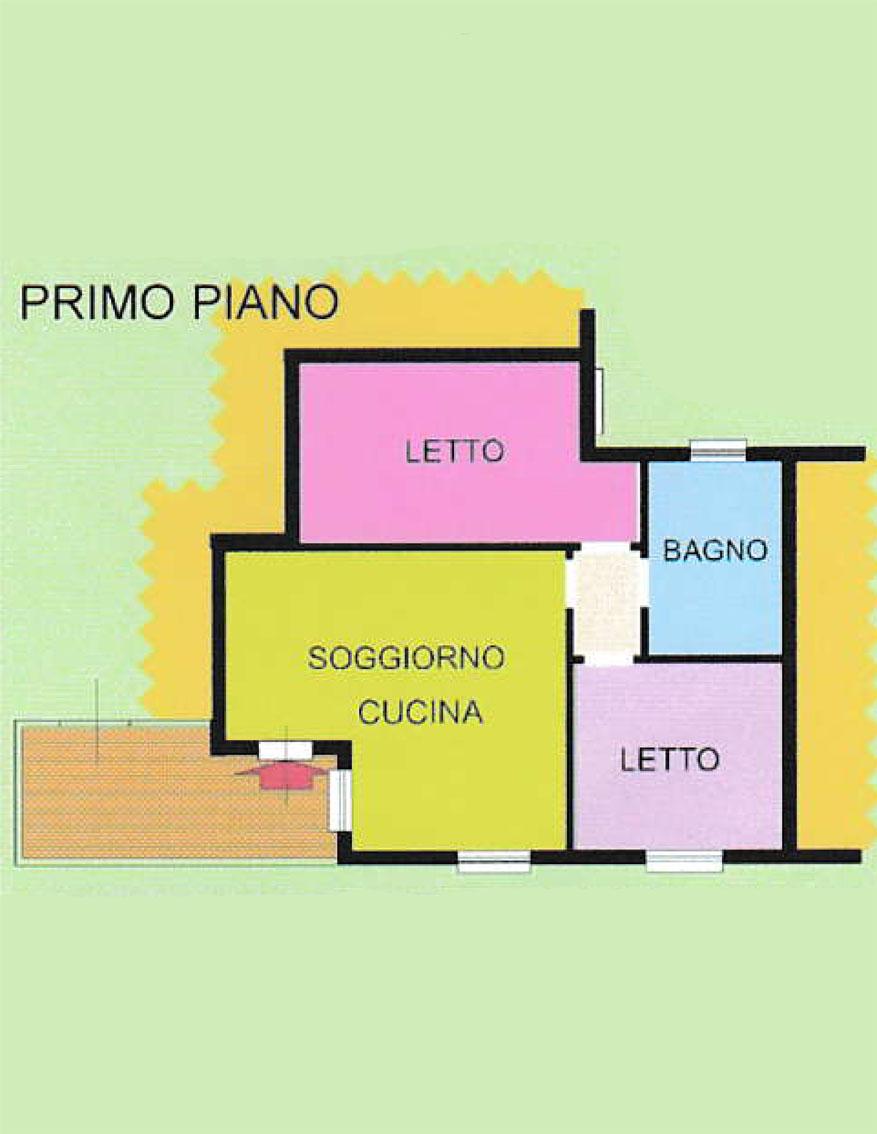 CHIOGGIA TRA S.ANNA E SOTTOMARINA APPARTAMENTO CON GARAGE E CORTILE